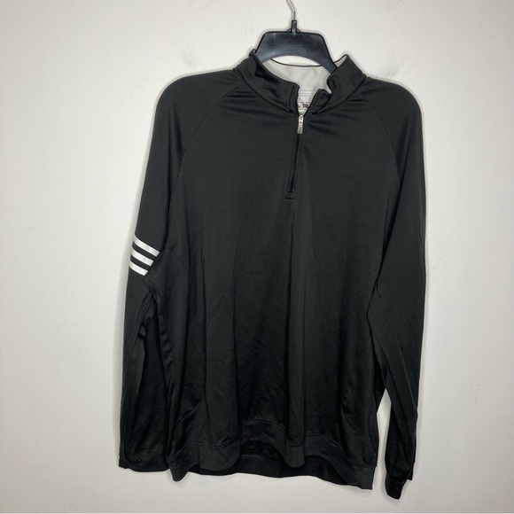 adidas Other - Adidas golf Climalite quarter zip lightweight pullover black size large